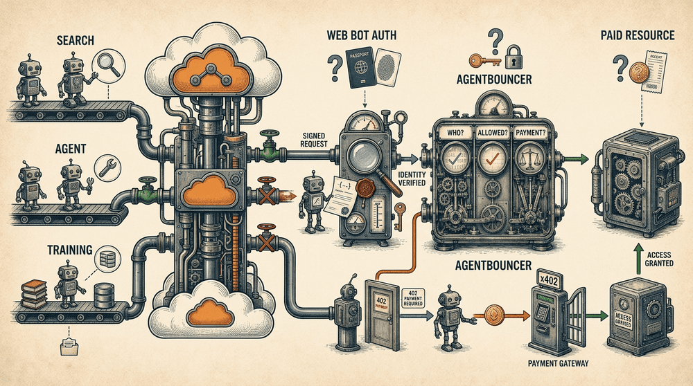 Cloudflare Expands AI Bot Verification, Web Bot Auth and x402 Payments